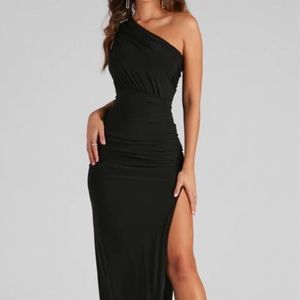 Windsor one shoulder formal dress